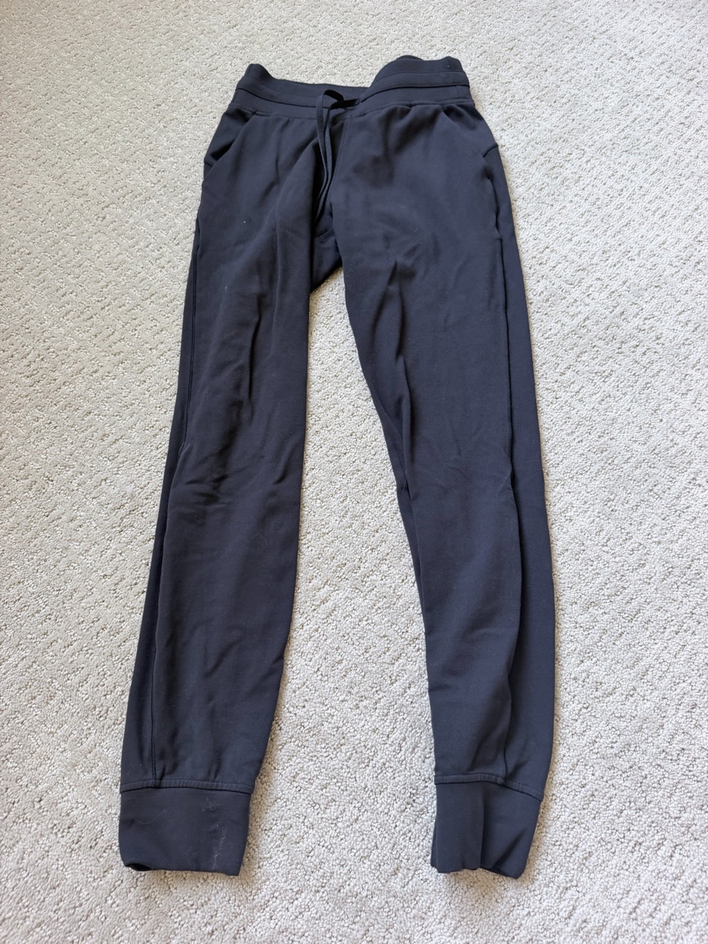 Black joggers lululemon